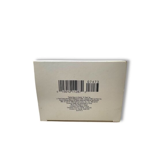 1994 Hallmark Keepsake Magic Ornament Santa’s Sing-Along Lights & Music - Picture 9 of 9